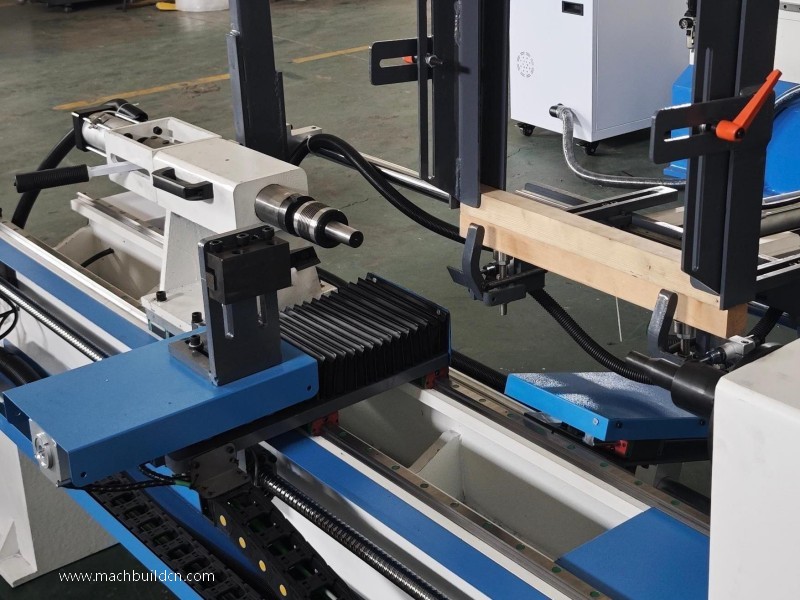 Automatic Loading CNC Wood Lathe - KC1220A